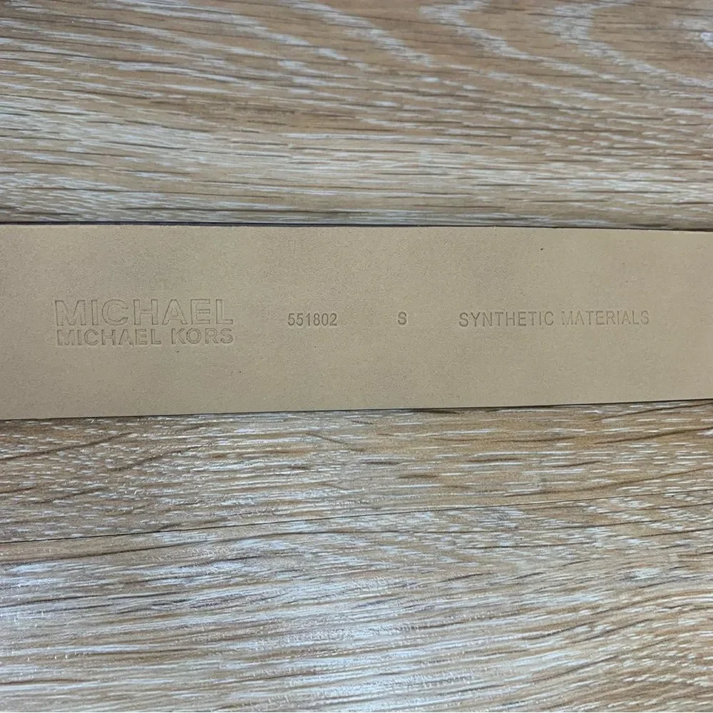 NWT Michael Kors Brown Monogram Women’s Belt